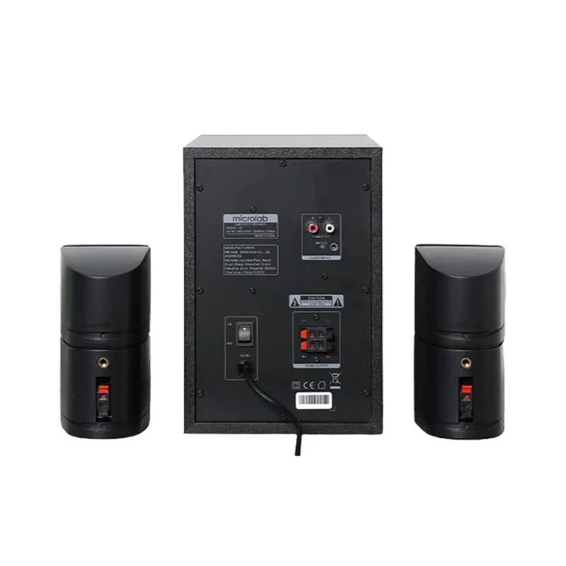 Loa Microlab X2BT 2.1 46W; 35Hz-20kHz; Bluetooth 5.0 + RCA + 3.5mm