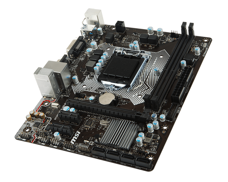 Mainboard MSI H110M PRO-VD Plus/ SK 1151 DDR4 có DVI