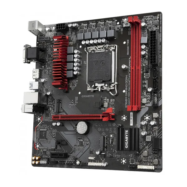 Mainboard Gigabyte B760M-GAMING-DDR4- Intel B760 LGA1700; 2xDDR4; 1*PCI-e x16 + 1*PCI-e x1; M.2 PCIe; LAN1000; D-sub + HDMI+DisplayPort