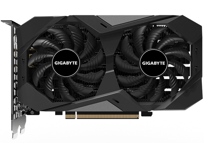 Card VGA Gigabyte GV-N1656WF2OC-4GB 2 Fan – Nvidia GTX1650; 4GB GDDR6 128bit; CC 1650MHz; MC 12GHz; HDMI2.0b + DP 1.4 + DVI-D