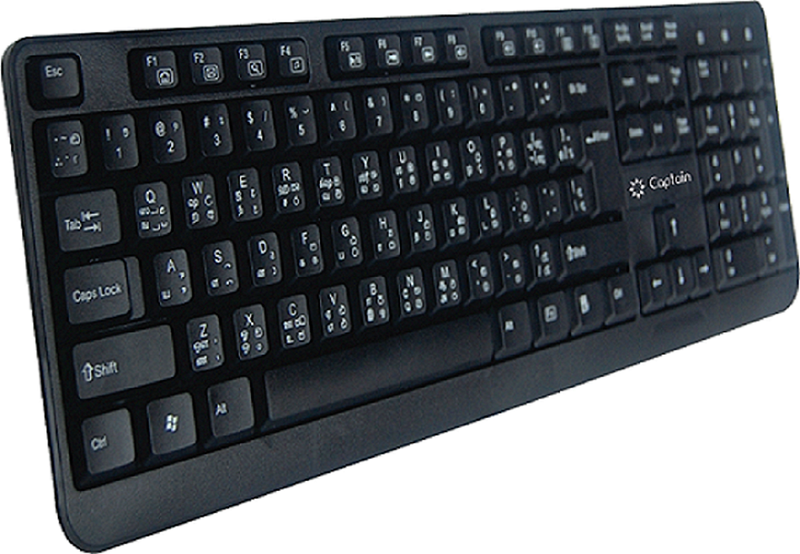 Keyboard PC Captian 0509 cổng USB