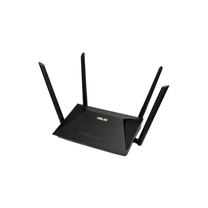 Wireless Router Asus RT-AX53U AX1800 Dual Band WiFi 6 4xGigaLan/1xGigaWan/1xUSB3.1/4 anten