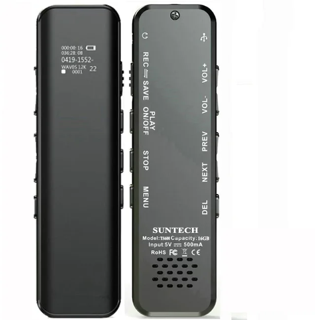 Máy ghi âm Suntech ST600- 16Gb