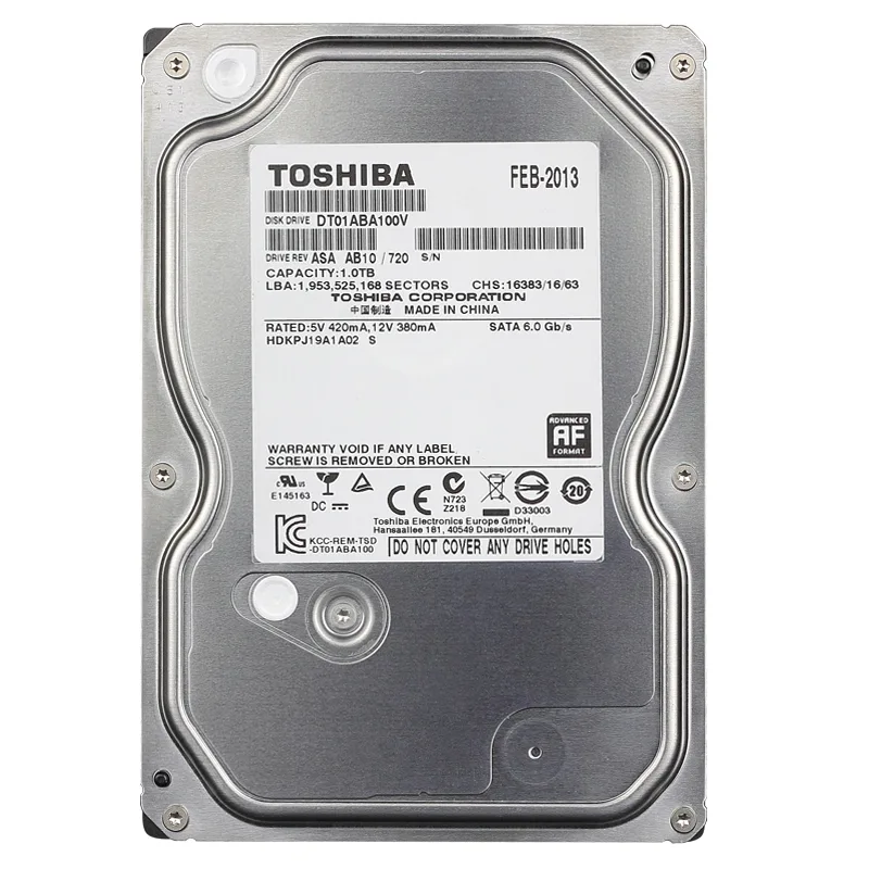 HDD Box 3.5" 2TB Toshiba