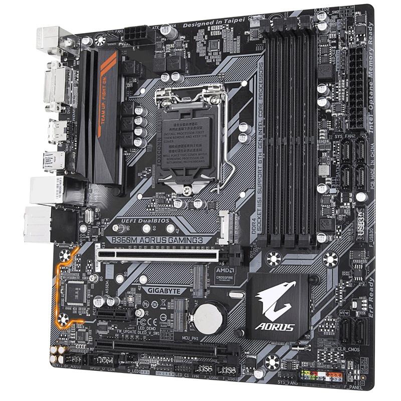 Mainboard Gigabyte B360M- AORUS - gaming3