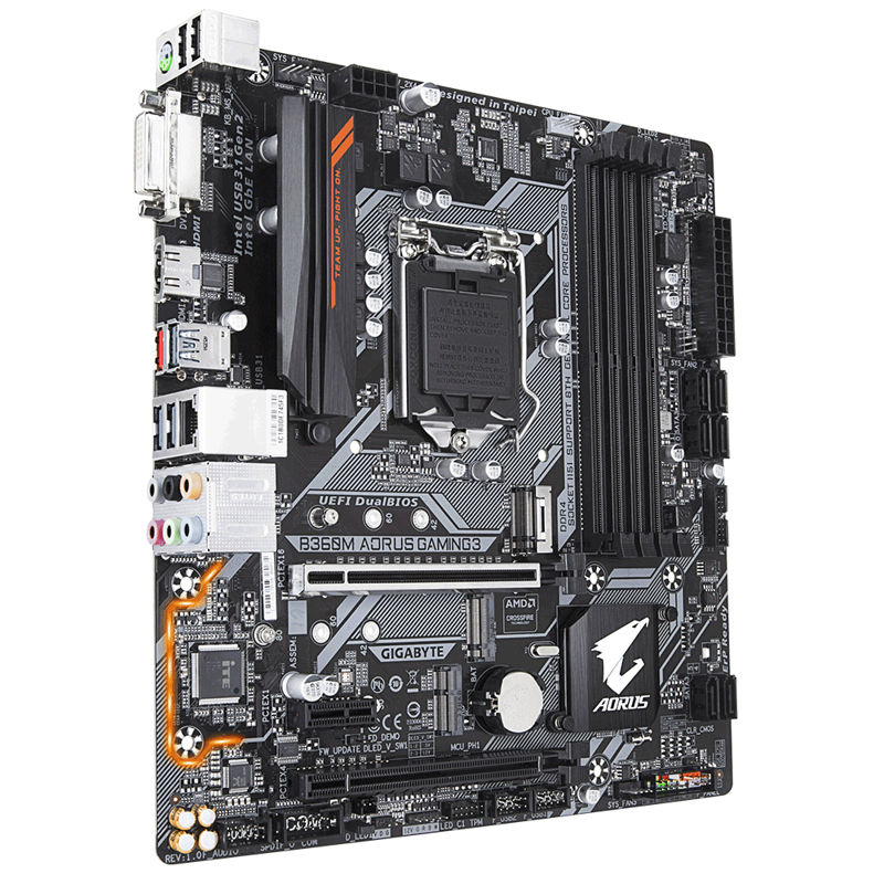 Mainboard Gigabyte B360M- AORUS - gaming3