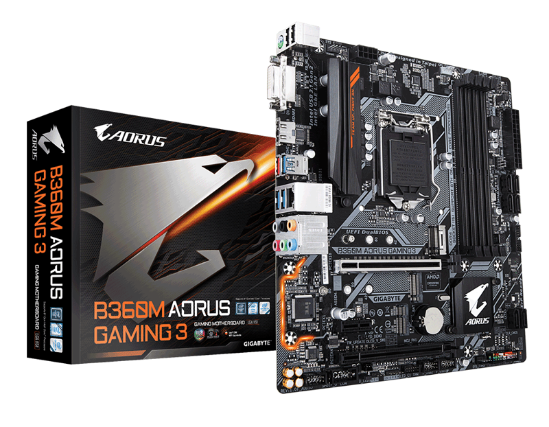 Mainboard Gigabyte B360M- AORUS - gaming3