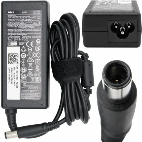 Adapter Notebook Dell 19.5V - 3.34A chân kim to (OEM)