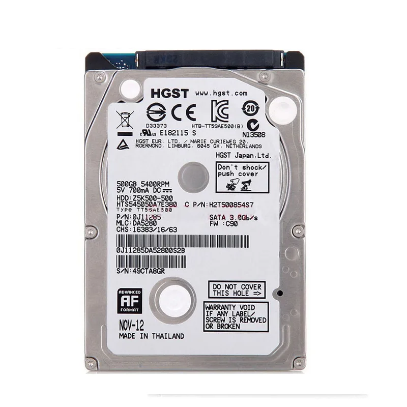 HDD Laptop 500GB Hitachi (HGST) Sata
