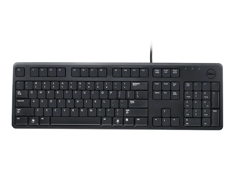 Keyboard PC Dell KB212 Black USB