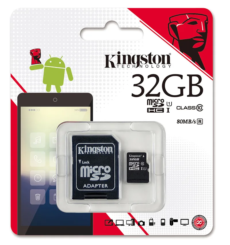 Thẻ nhớ 32Gb kington MicroSD
