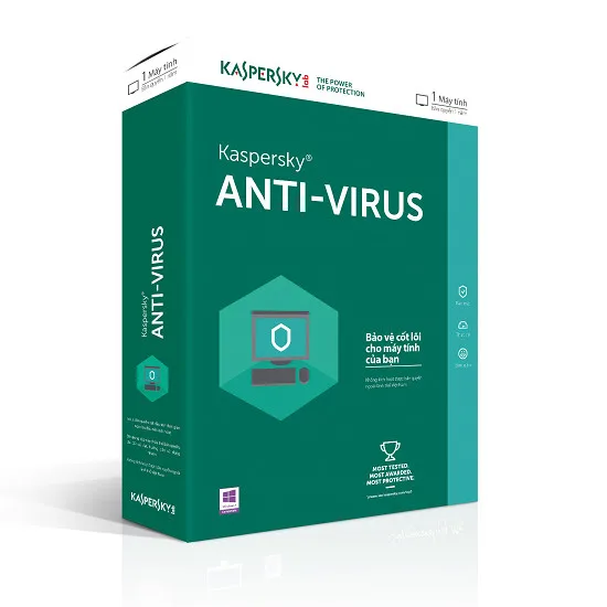 Phần mềm diệt Virus KAV Kaspersky 1U