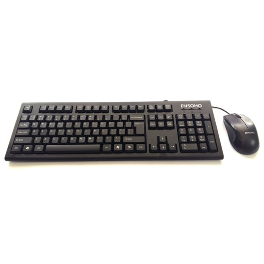 Bộ bàn phím và chuột quang có dây ENSOHO E-103CB