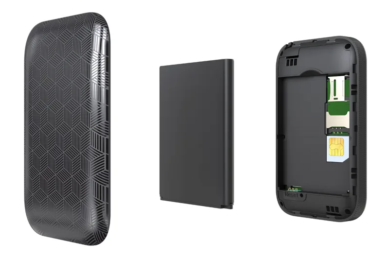 Wifi di động Tenda 4G180 - 4G LTE, Pin 2.100mAh, Khe cắm sim