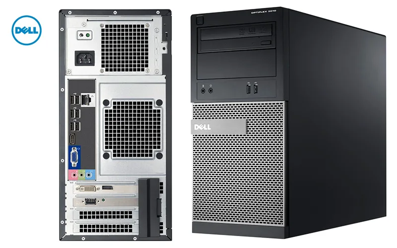 Máy tính để bàn Dell Optiplex 3010MT(1908-9525) intel core i5 - 3470 H61 4Gb 500Gb DVD Key+Mouse