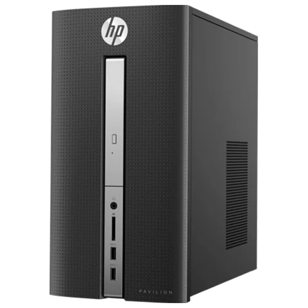 HP Pavilion 570-P015L  Z8H73AA  Core i3-7100 (3.9GHz,3MB),DDR4 4G,500GB,  DVDRW, Key + Mouse ,  7in1 , wifi, bluetooth