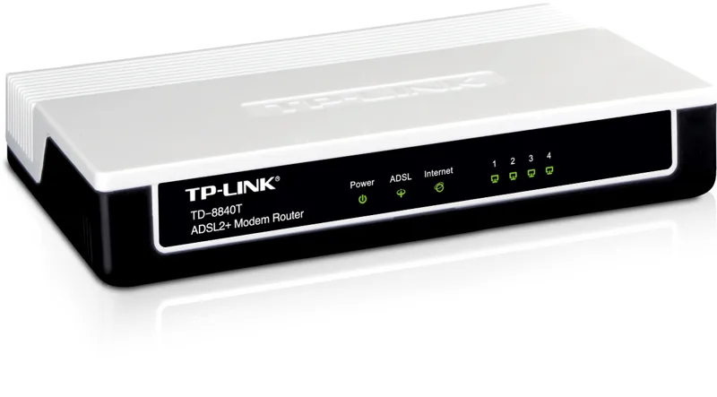 TP Link ADSL2+ Modem 4 port (TD-8840T)