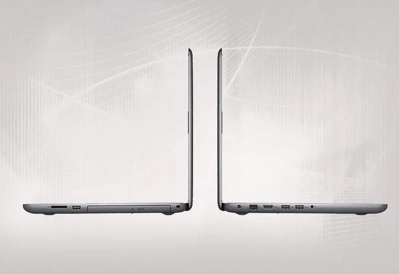Laptop Dell N5567 M5I5384W-Grey Core i5 7200U, 2.5 up to 3.1Ghz, DDR4 - 4GB bus 2400 (còn 1 khe), 1TB, VGA 2GB Radeon R7 M445 DDR5 , 15.6" full HD, Win 10home