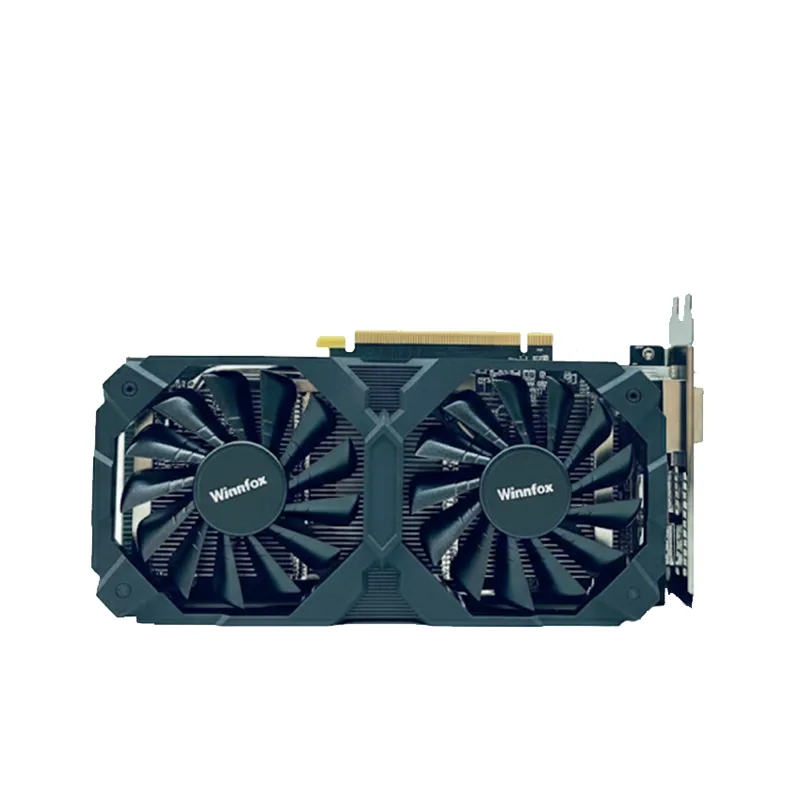 Card VGA WinFox AMD Radeon RX580, 8GB DDR5, 02 Fan, HDMI, 3xDP, DVI