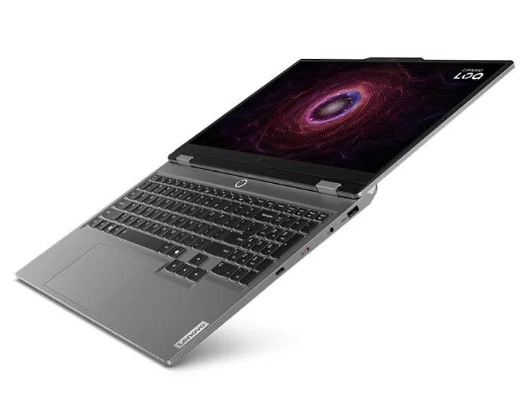 Notebook Lenovo LOQ 15ARP9, 15.6" FHD IPS 300nits Anti-glare, 100% sRGB, 144Hz, G-SYNC, R5-7235HS, 16GD5 bus 4800 (2x8GB) (up to 32GB), 512GB SSD (up to two drives, 2x M.2 SSD/M.2 2242 up to 1TB), AX+BT, RTX 3050 6GB, Win11SL, xám