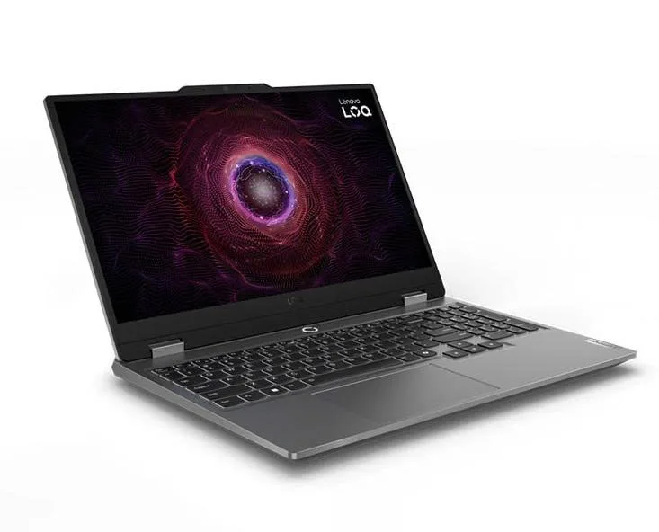 Notebook Lenovo LOQ 15ARP9, 15.6" FHD IPS 300nits Anti-glare, 100% sRGB, 144Hz, G-SYNC, R5-7235HS, 16GD5 bus 4800 (2x8GB) (up to 32GB), 512GB SSD (up to two drives, 2x M.2 SSD/M.2 2242 up to 1TB), AX+BT, RTX 3050 6GB, Win11SL, xám