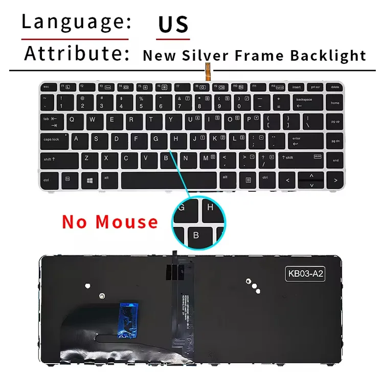 Keyboard HP  840 G3 840G3 840G4
