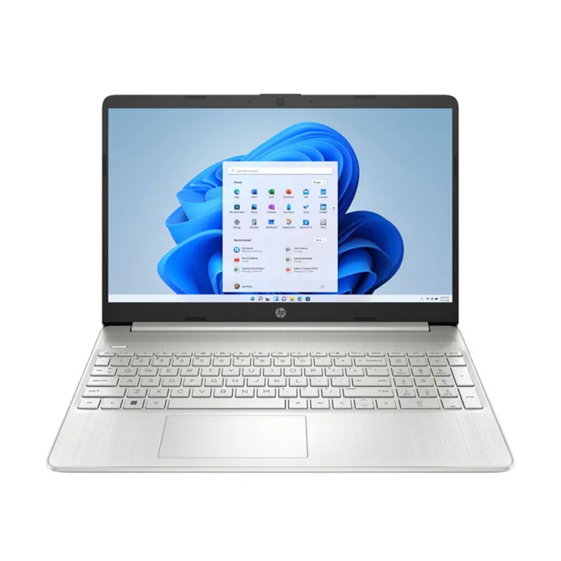 Laptop HP 15s-fq5231TU, Core i3-1215U,8GB RAM, 256GB SSD, Intel Graphics, 15.6" FHD,Webcam, 3 Cell, Wlan ac+BT, Win11 Home 64, Natural Silver, 1Y WTY_8U241PA