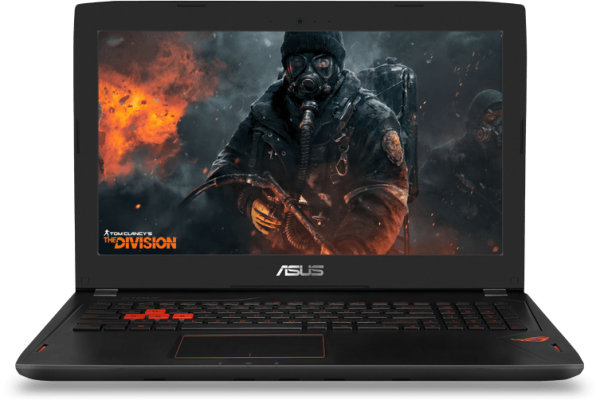 Laptop Asus GL502VSK i7-7700HQ / ram 16gb /card gtx 1070 8GB / HDD 1TB /SSD 240 GB /15'6 + Adapter