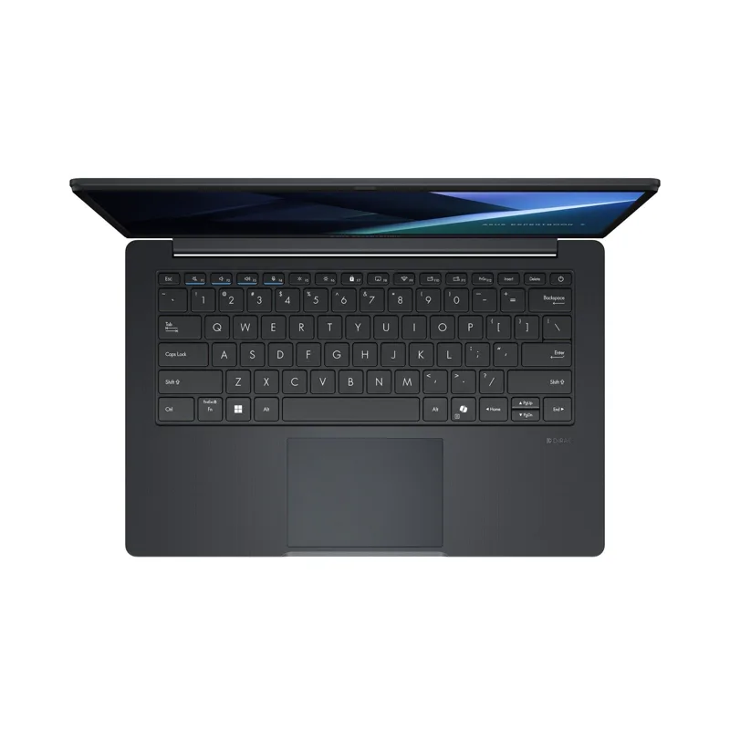 Laptop Asus Expertbook BM1403CDA, 14.0" FHD IPS, R5-7535HS, 16GD5 bus 5200 (up to 64GB),  512GB SSD, Chiclet Keyboard, WiFi 6E(802.11ax) (Dual band) 2*2 + BT 5.4 Wireless Card, 42WHrs, 3S1P,  Win11HSL, xám tối, 2Y Onsite (BM1403CDA-S60974W),