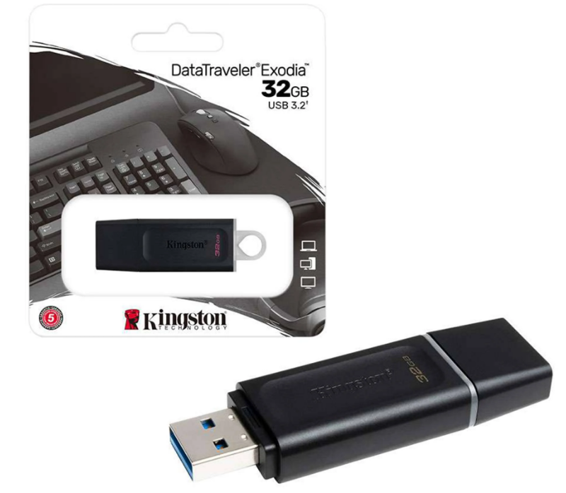 USB 32GB Kingston DataTraveler Exodia 3.2