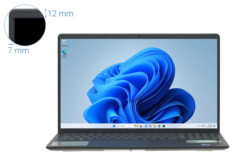 Laptop Dell Inspiron 15 3530 - Black - 15.6 FHD 120Hz WVA;Intel Core i3-1305U; 8GB;  512GB SSD; WF6 + BT5.0; Polyc; Win11H+ OfficeHS21; 1Y IH (N3530-I3U085W11BLU)