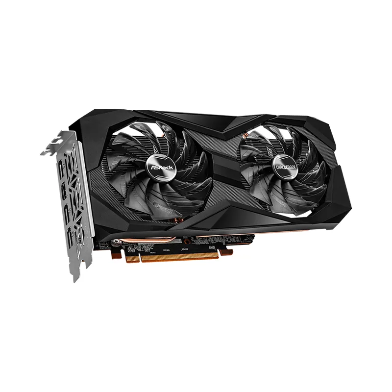 Card VGA ASROCK Radeon RX 6600 XT Challenger Pro 8GB OC – AMD Radeon RX6600XT /8GB/GDDR6/Engine Clock 2602Mhz/HDMI*1, DP*3