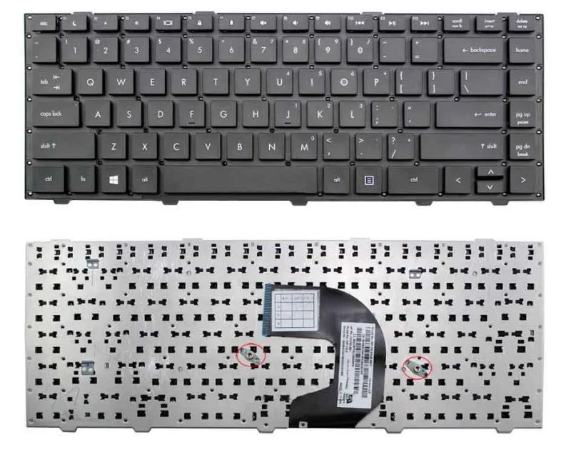 Keyboard HP 4445s 4446s đen(TA) không bẹ