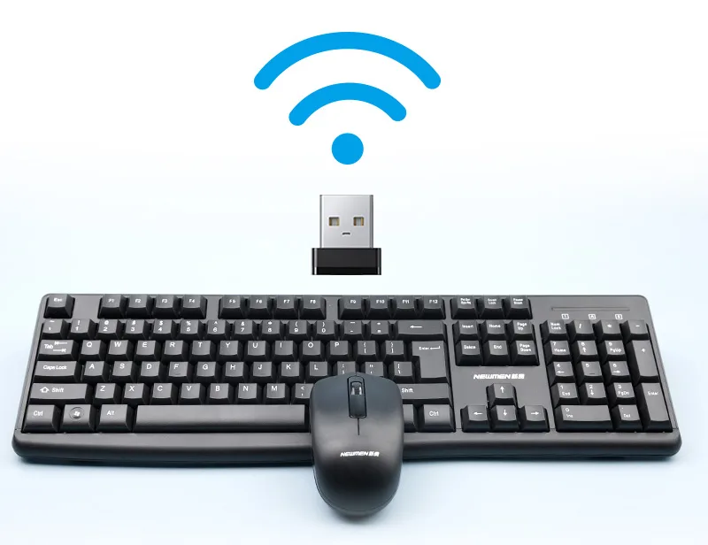 Keyboard + Mouse Newmen Wireless K106