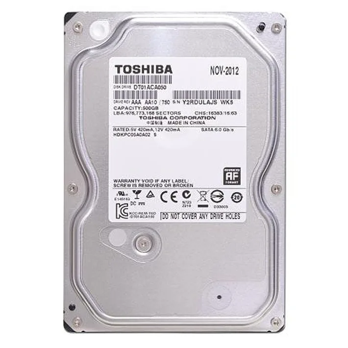HDD PC 500GB Toshiba sata hãng