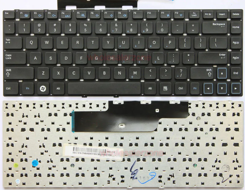 Keyboard Samsung 300E4A 300V4A NP300V4A NP300E4A đen
