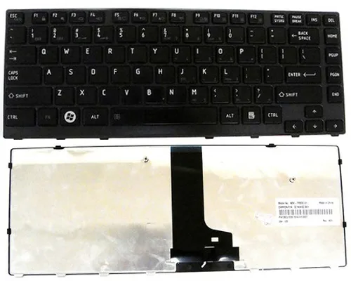 Keyboard Toshiba Satellite M645/M640/M600 đen