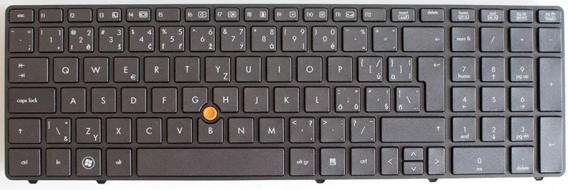 Keyboard HP EliteBook 8560. ProBook 6560b 6565b 8560P 6570B 8560B 8570P