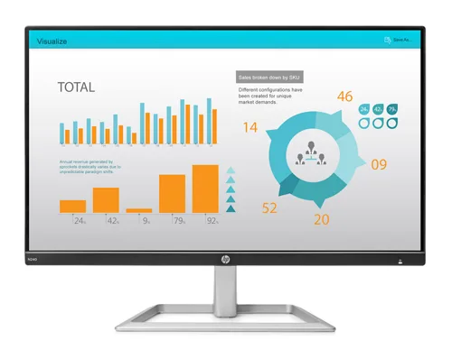 Monitor LED HP N220 – 21.5” IPS – 5ms, có cổng VGA, HDMI, full HD