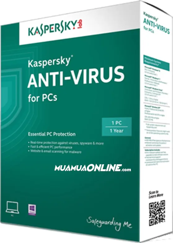 Phần mềm diệt Virus USB 8gb Kaspersky Anti Virus