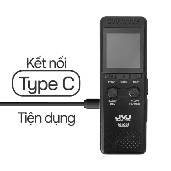 Máy ghi âm JVJ - J125i 64GB