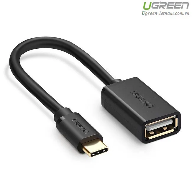 Cable OTG USB Type C sang USB 2.0 chuẩn A cổng âm Ugreen 30175