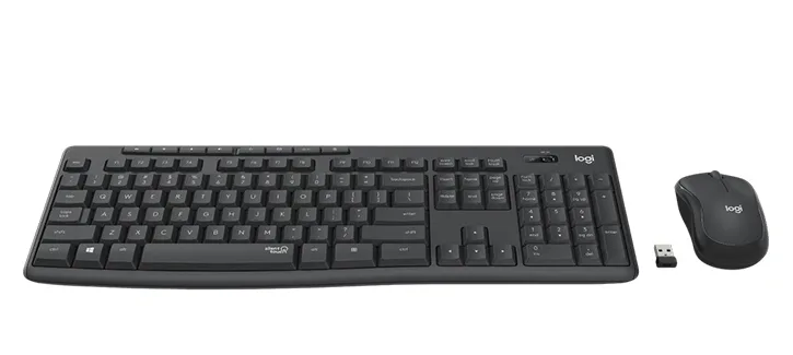 Keyboard + Mouse Wireless Logitech MK295