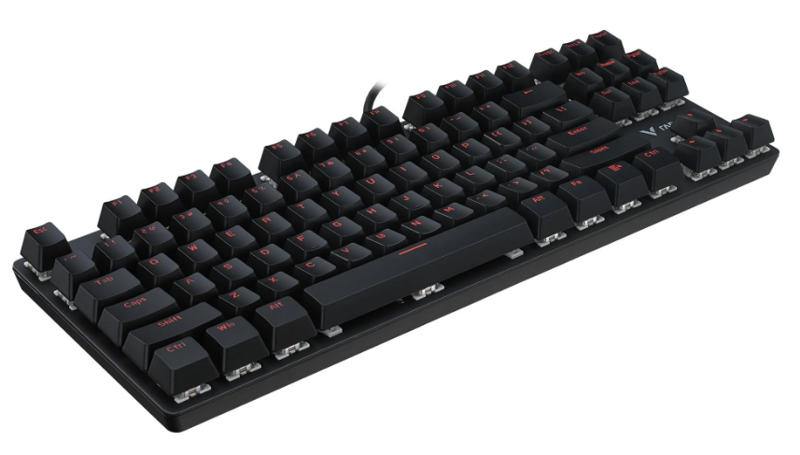 Bàn phím cơ có dây Rapoo Gaming V500 Alloy Black