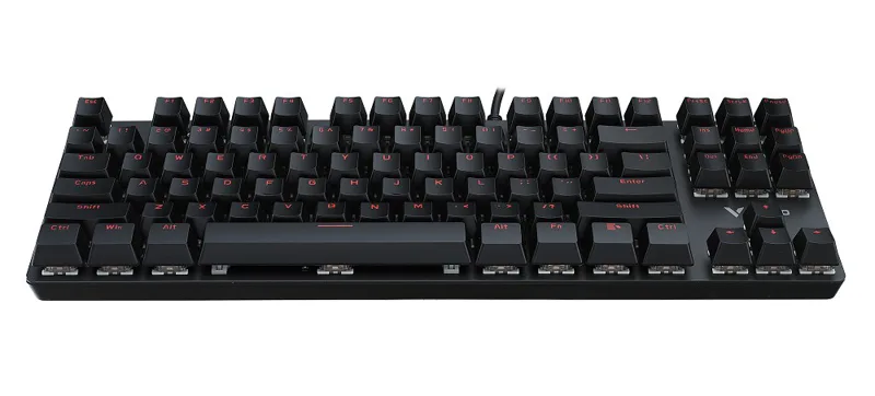 Bàn phím cơ có dây Rapoo Gaming V500 Alloy Black