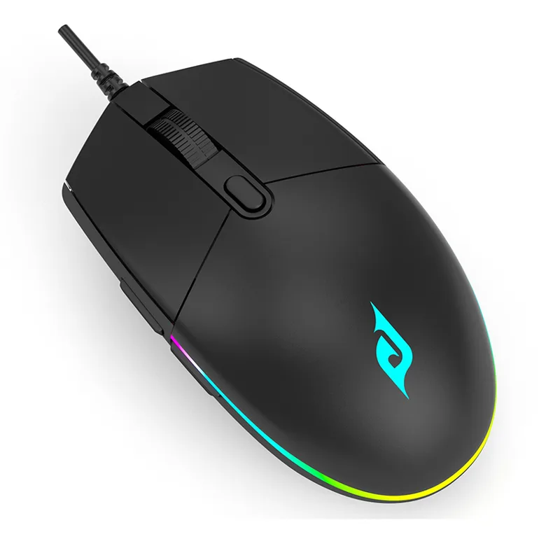 Mouse  EDRA EM6102, Black (Đen) LED 7 màu Gaming