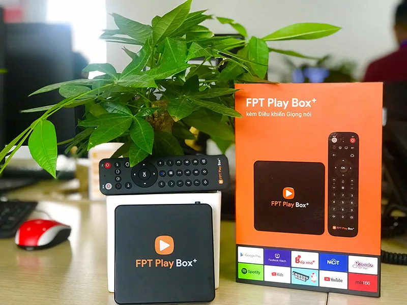 Tivi Box Android  FPT S400 kèm ĐK giọng nói