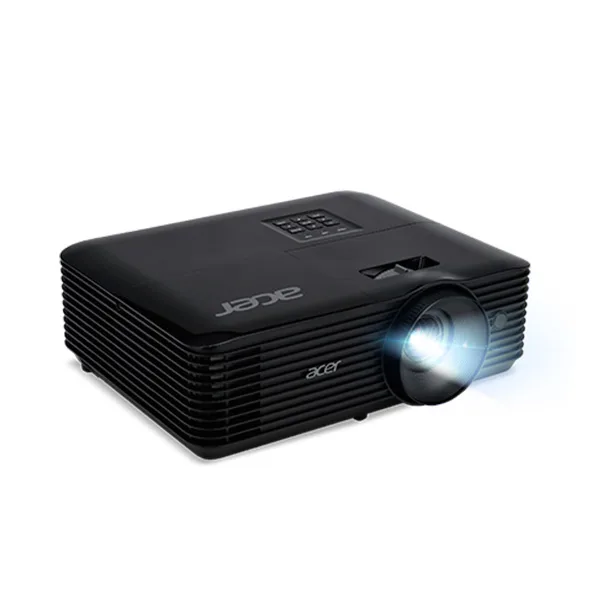 Máy chiếu Acer X128HP Black: DLP, 4000 ANSI, 1024 x 768, loa 3W, công suất 220W, bóng đèn Phillips siêu bền