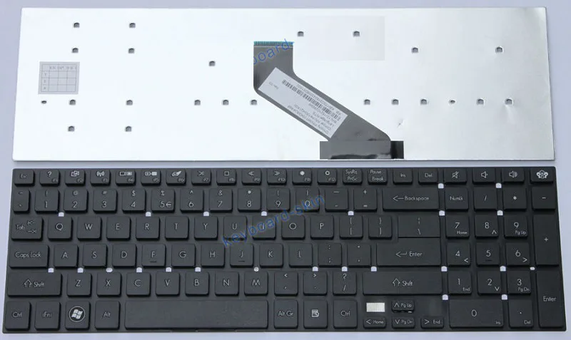 Keyboard Gateway NV57H NV57H50U NV57H43U NV57H22U NV57H26U NV55S NV75S NV77H NV57H77u NV55S17U/ N214  Cả Mặt