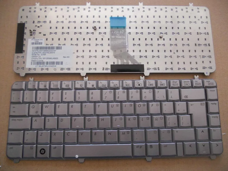 Keyboard HP DV5 cafe - đồng